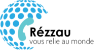 logo de la Marque Rézzau (une planète et un téléphone)